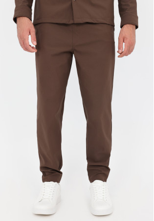 Pantalon en tissu stretch