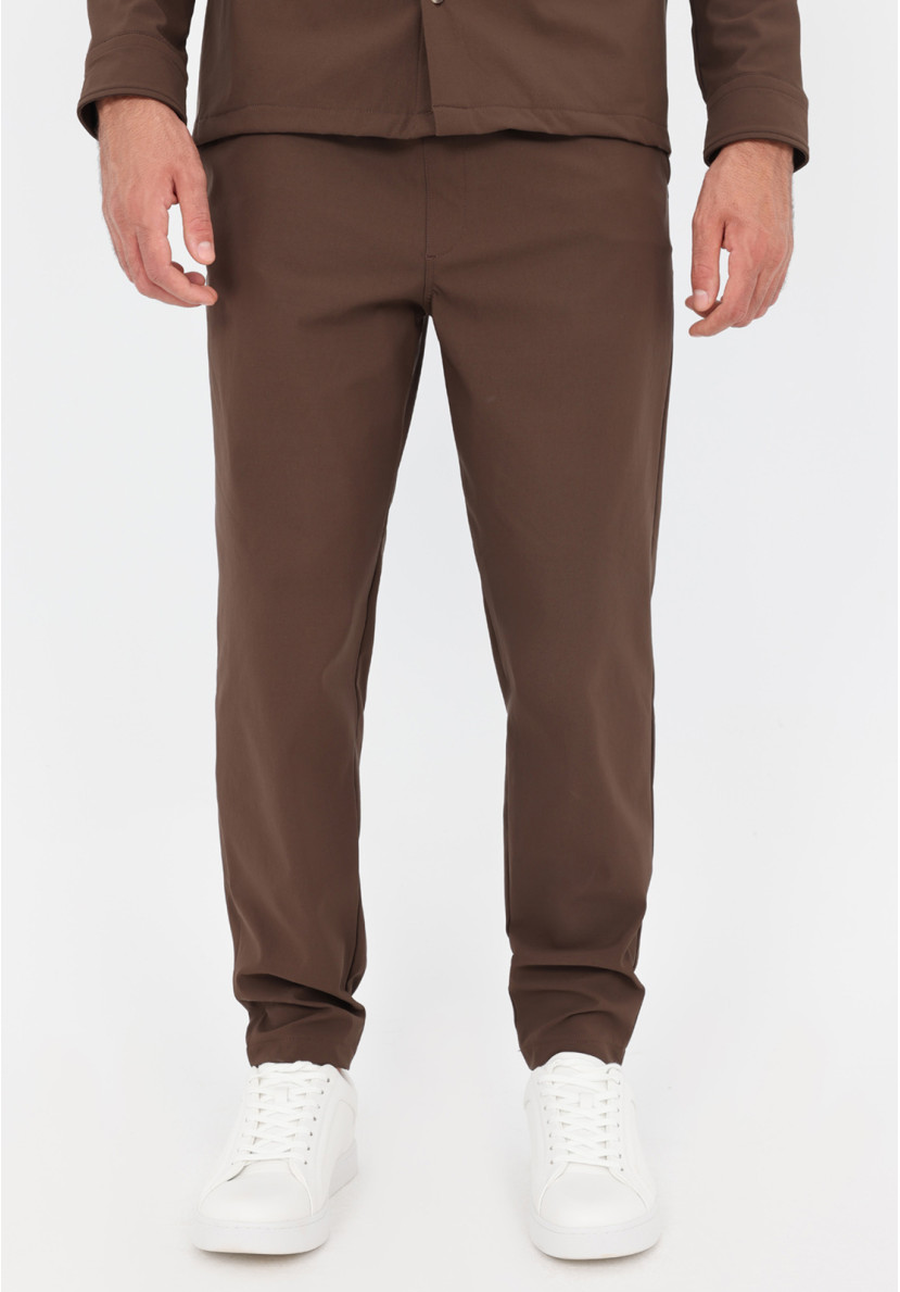 Pantalon en tissu stretch