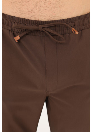 Pantalon en tissu stretch