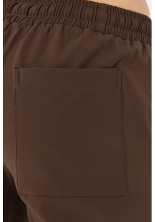 Pantalon en tissu stretch
