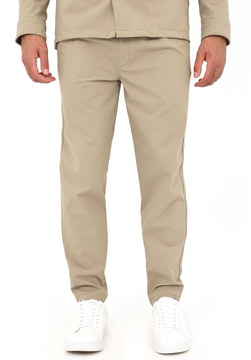 Pantalon en tissu stretch