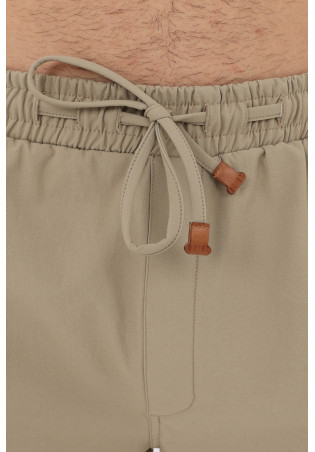 Pantalon en tissu stretch