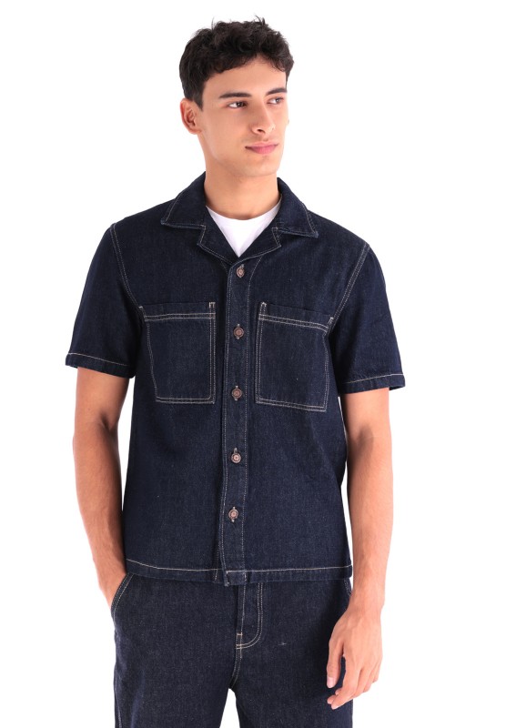 Chemise en denim